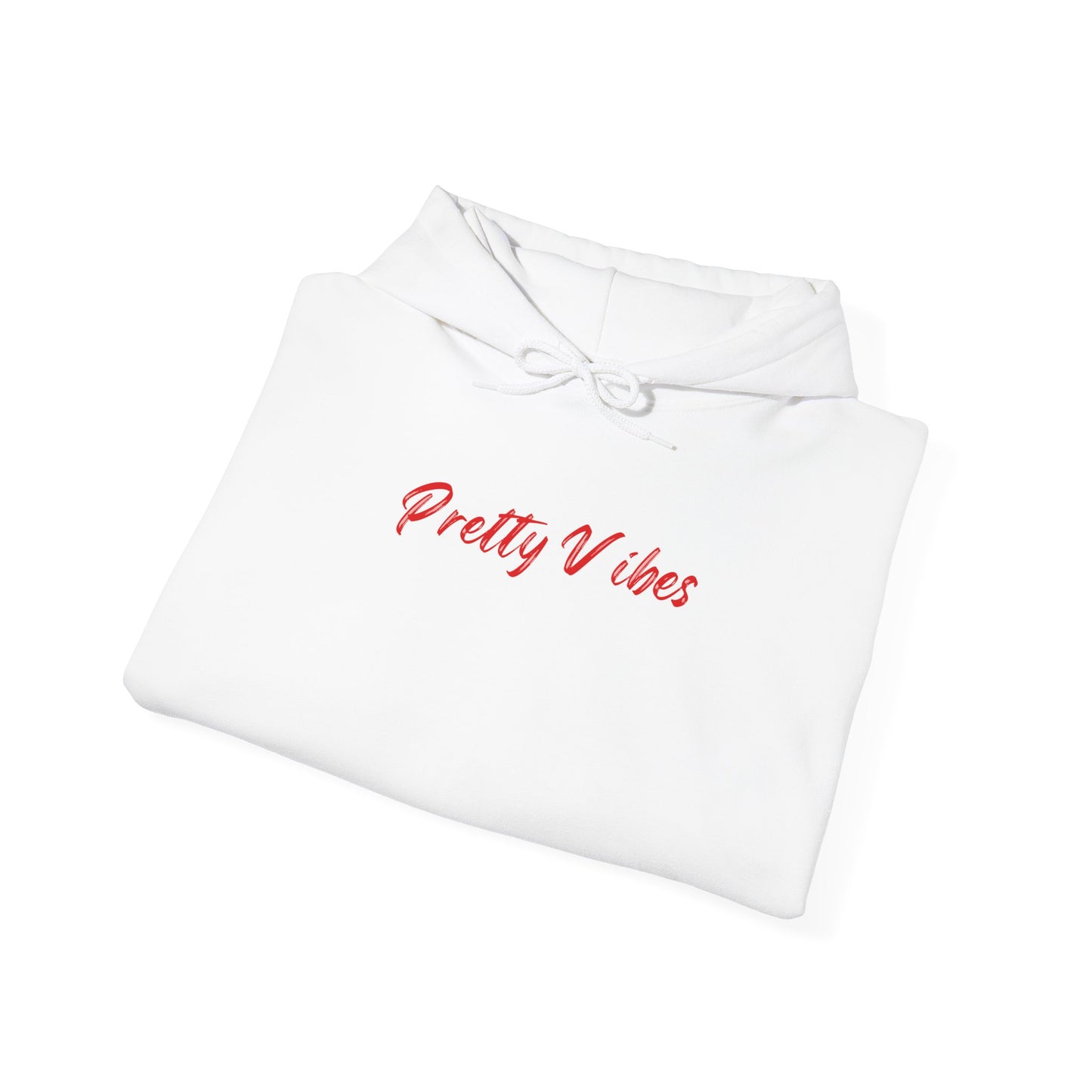 RED PRETTY VIBES HOODIE