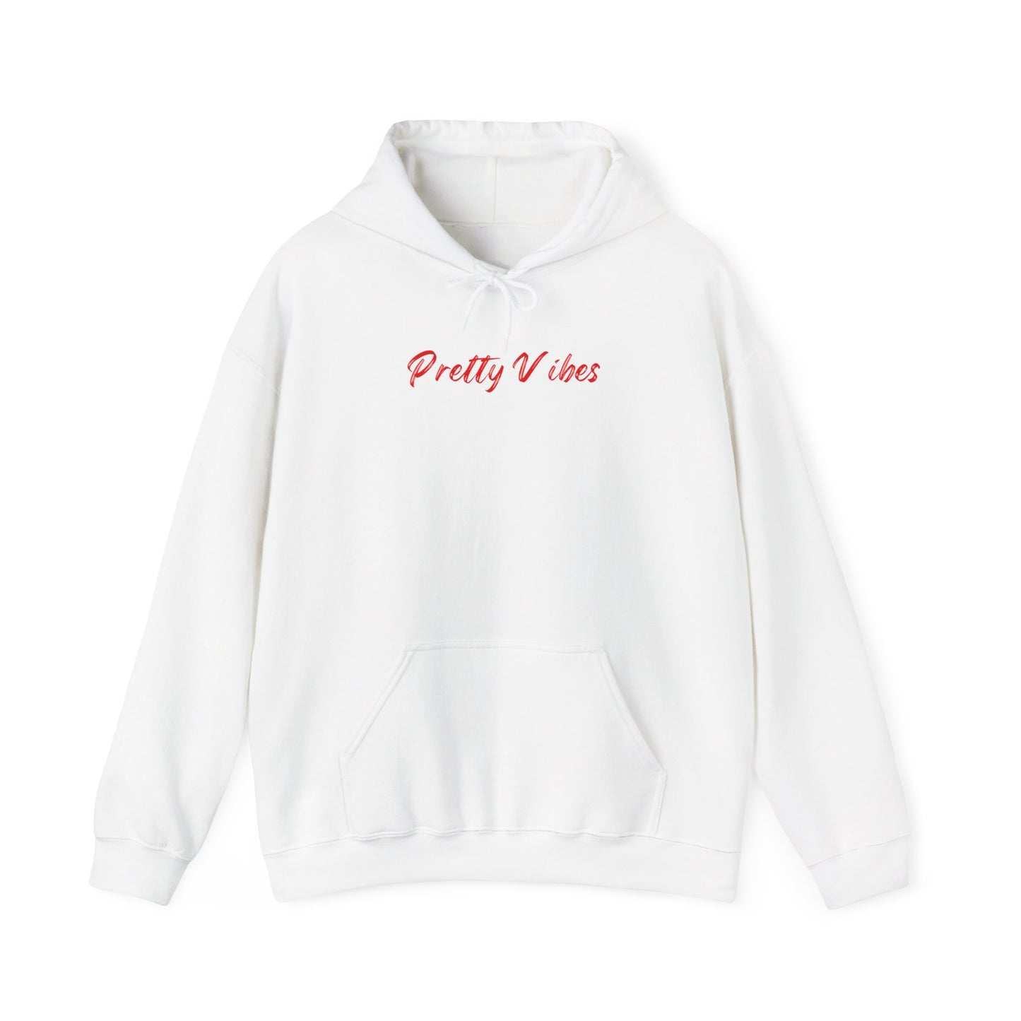 RED PRETTY VIBES HOODIE