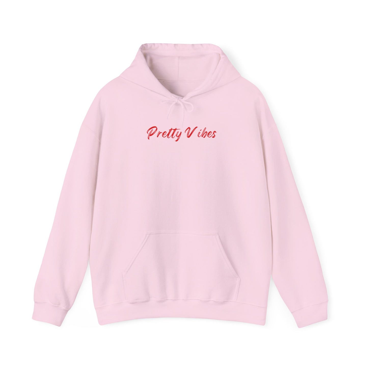 RED PRETTY VIBES HOODIE