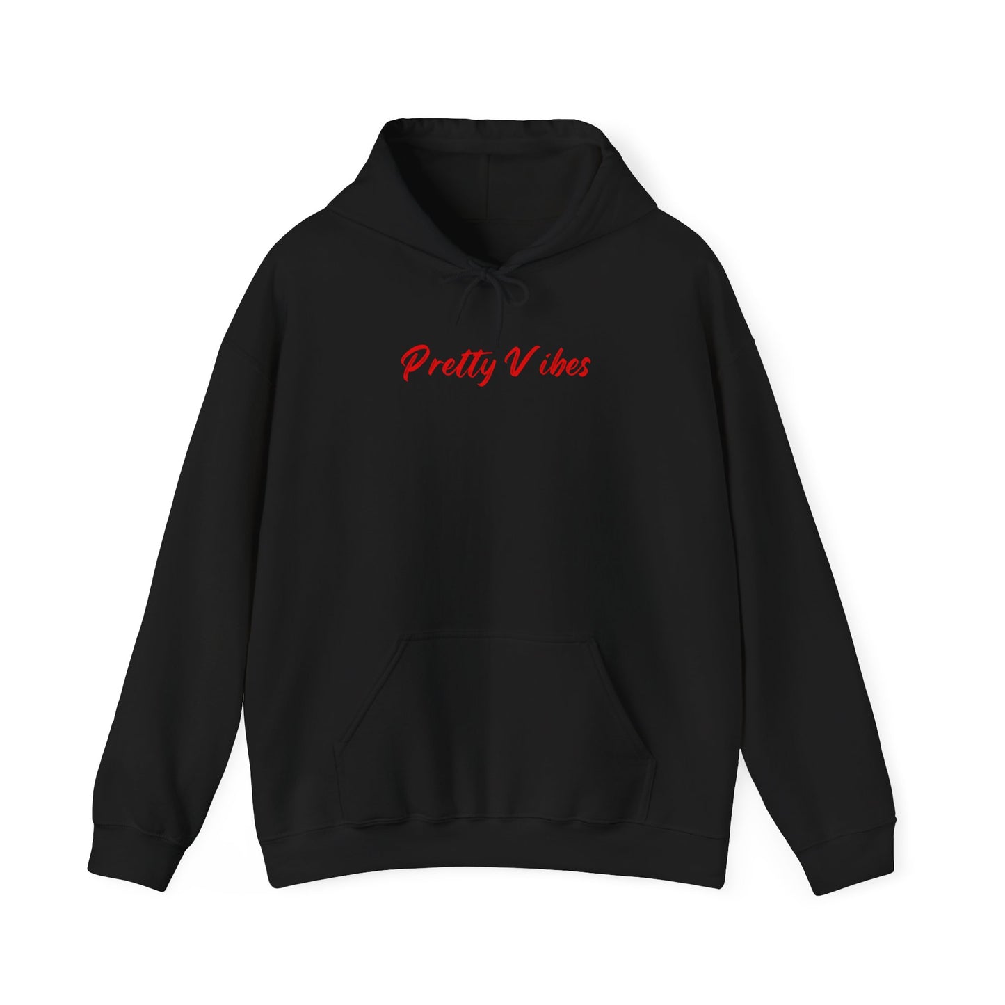 RED PRETTY VIBES HOODIE