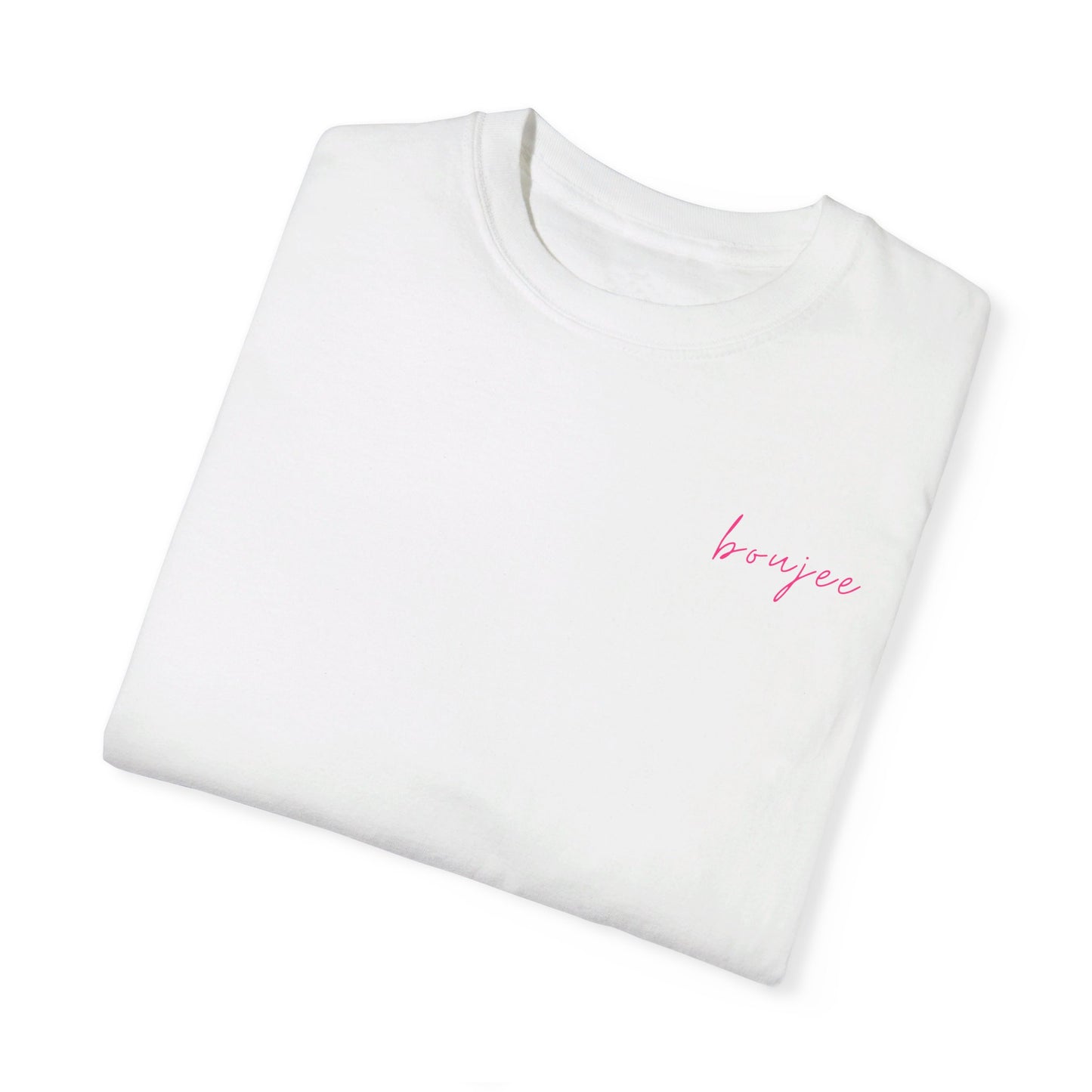 SIMPLE PINK BOUJEE TEE