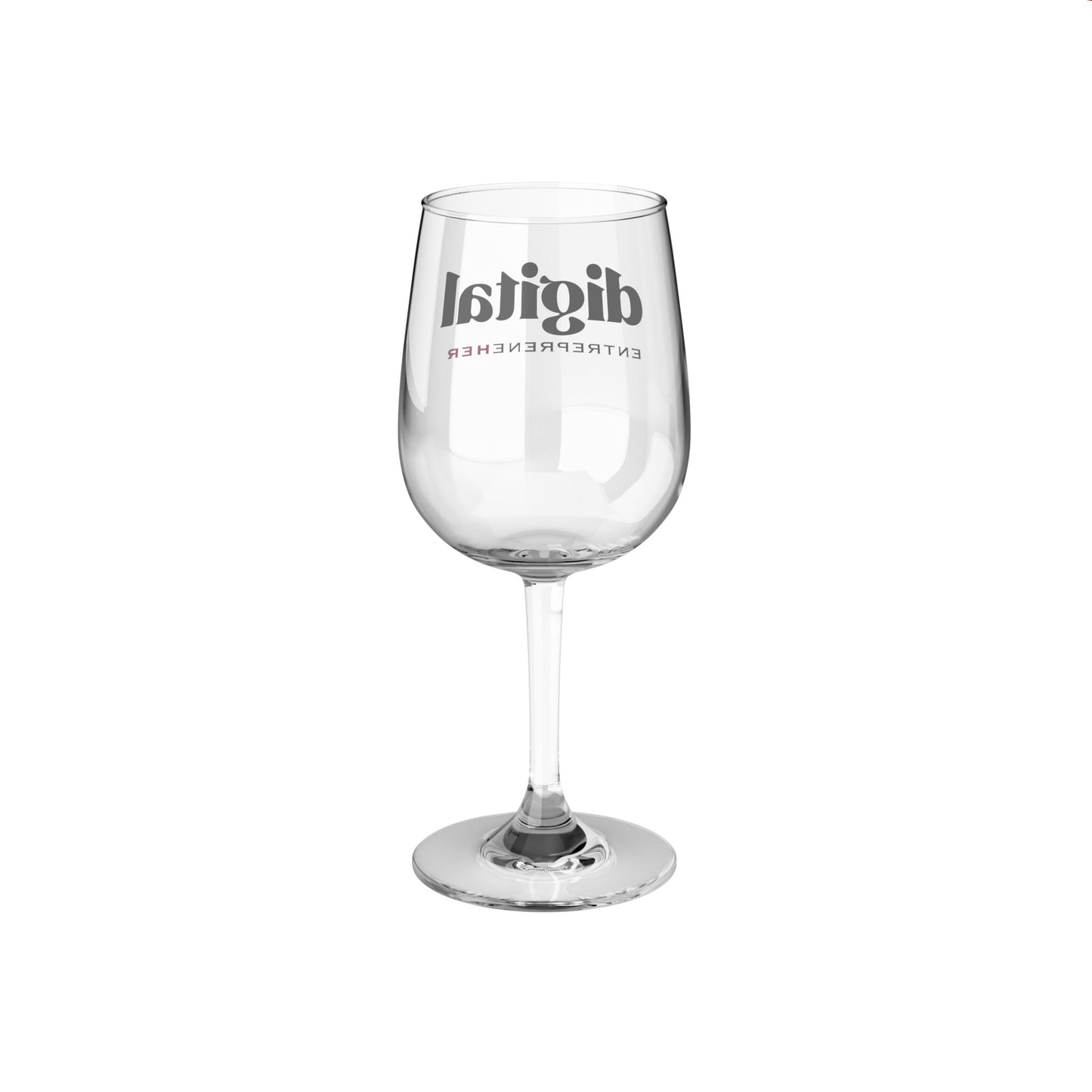 DIGITAL ENTREPRENEHER WINE GLASS