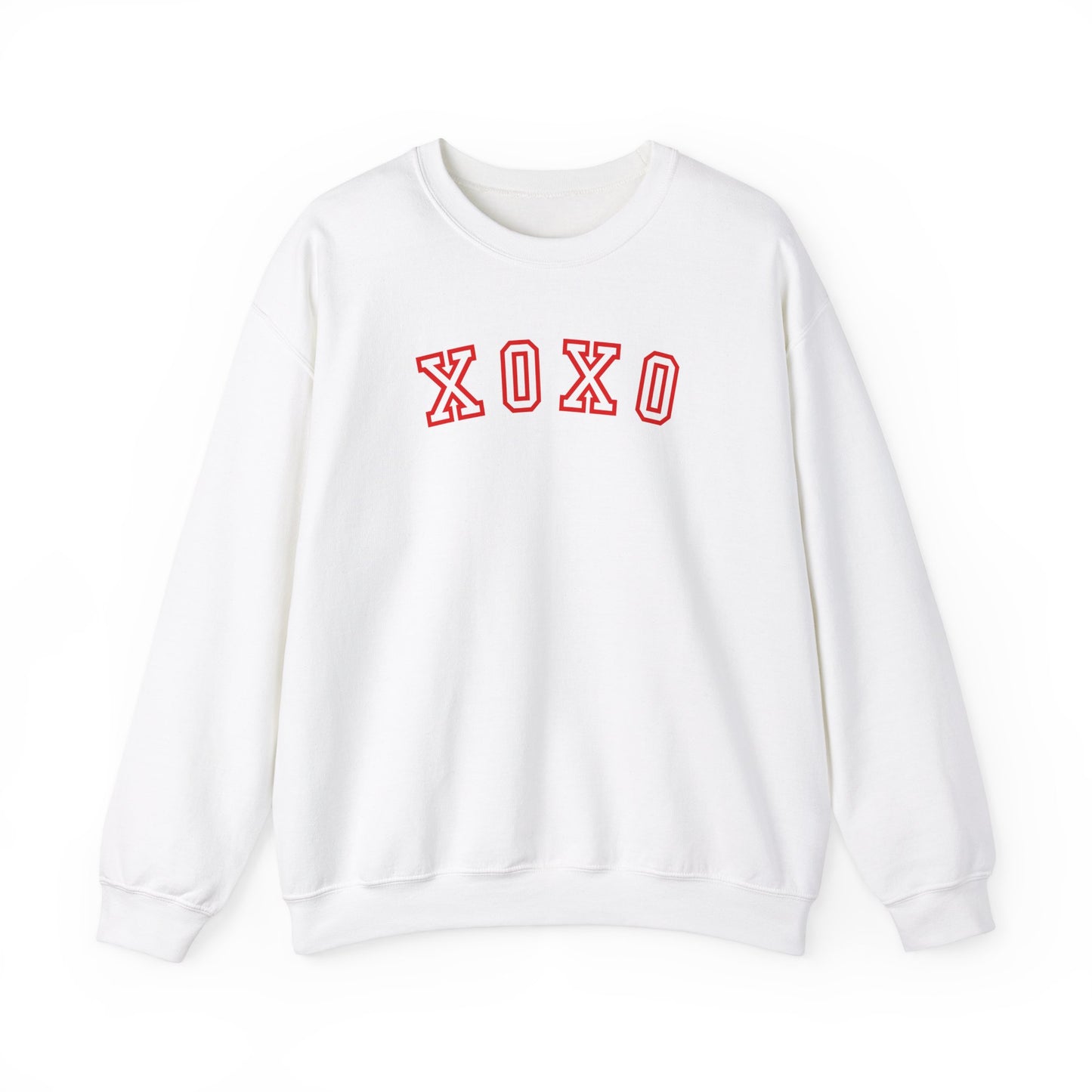 RED HUGS & KISSES SWEATSHIRT