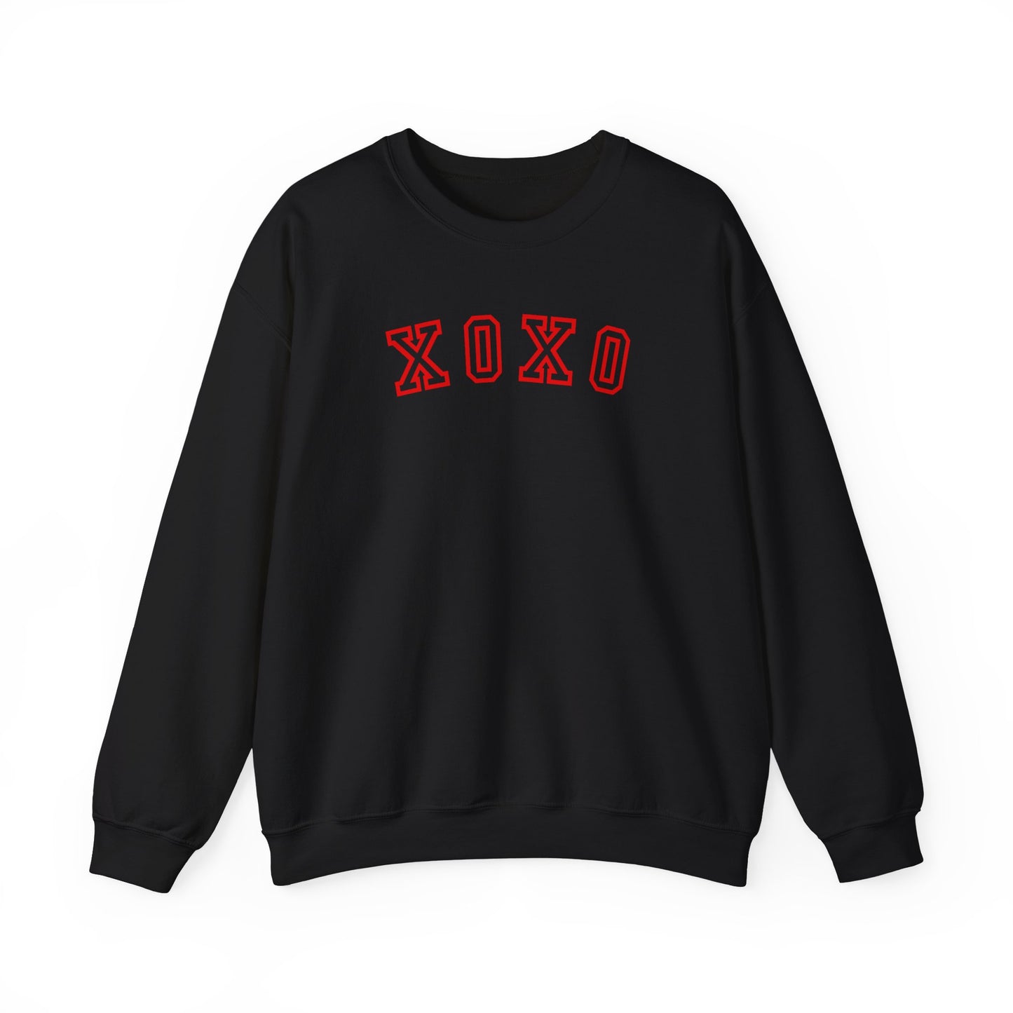 RED HUGS & KISSES SWEATSHIRT