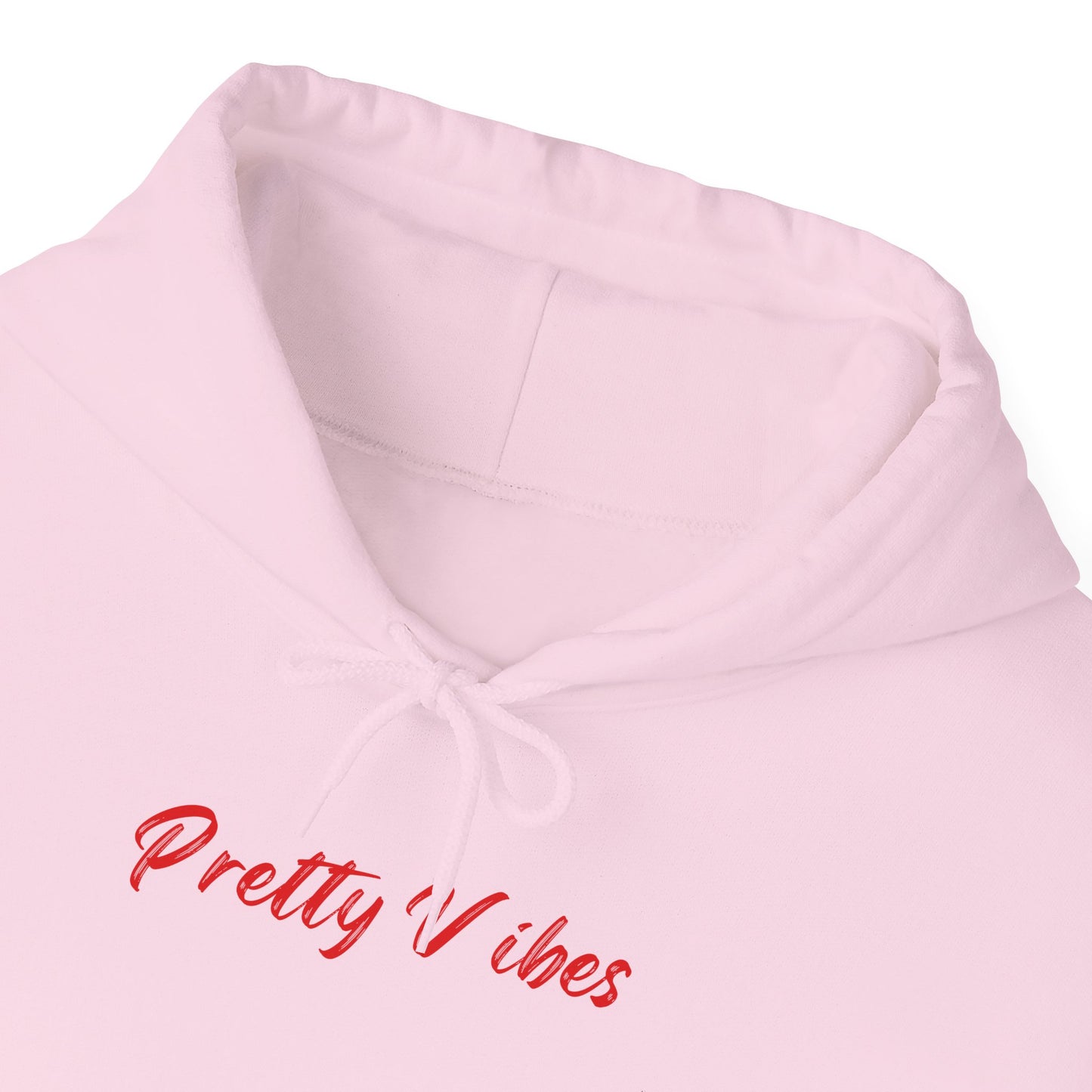 RED PRETTY VIBES HOODIE