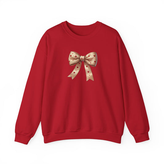 SWEETHEART BOW SWEATSHIRT