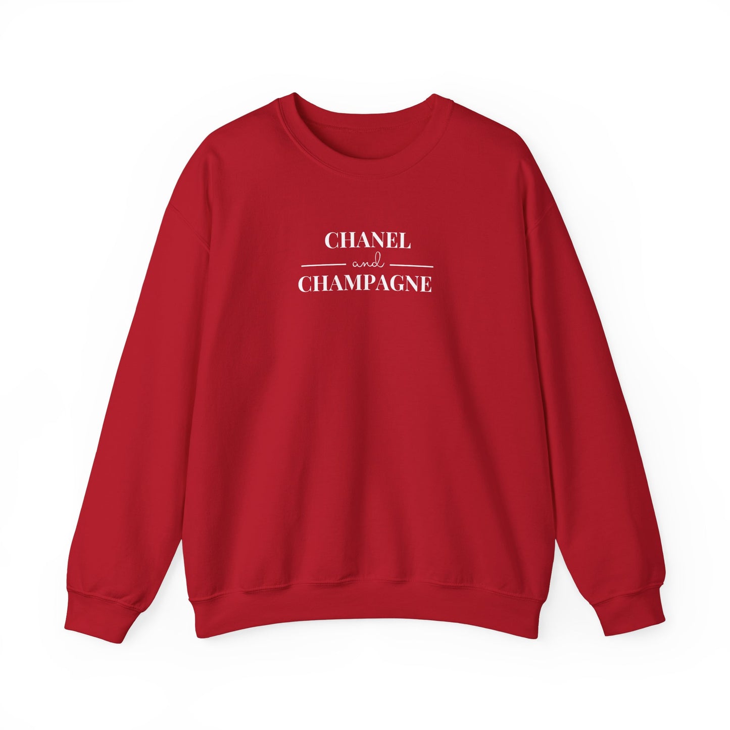 CHANEL AND CHAMPAGNE SWEATSHIRT