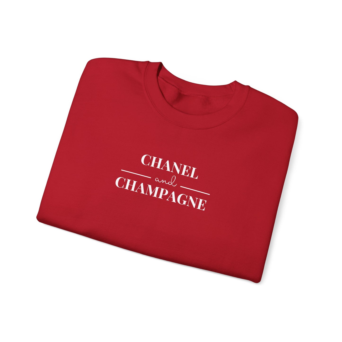 CHANEL AND CHAMPAGNE SWEATSHIRT