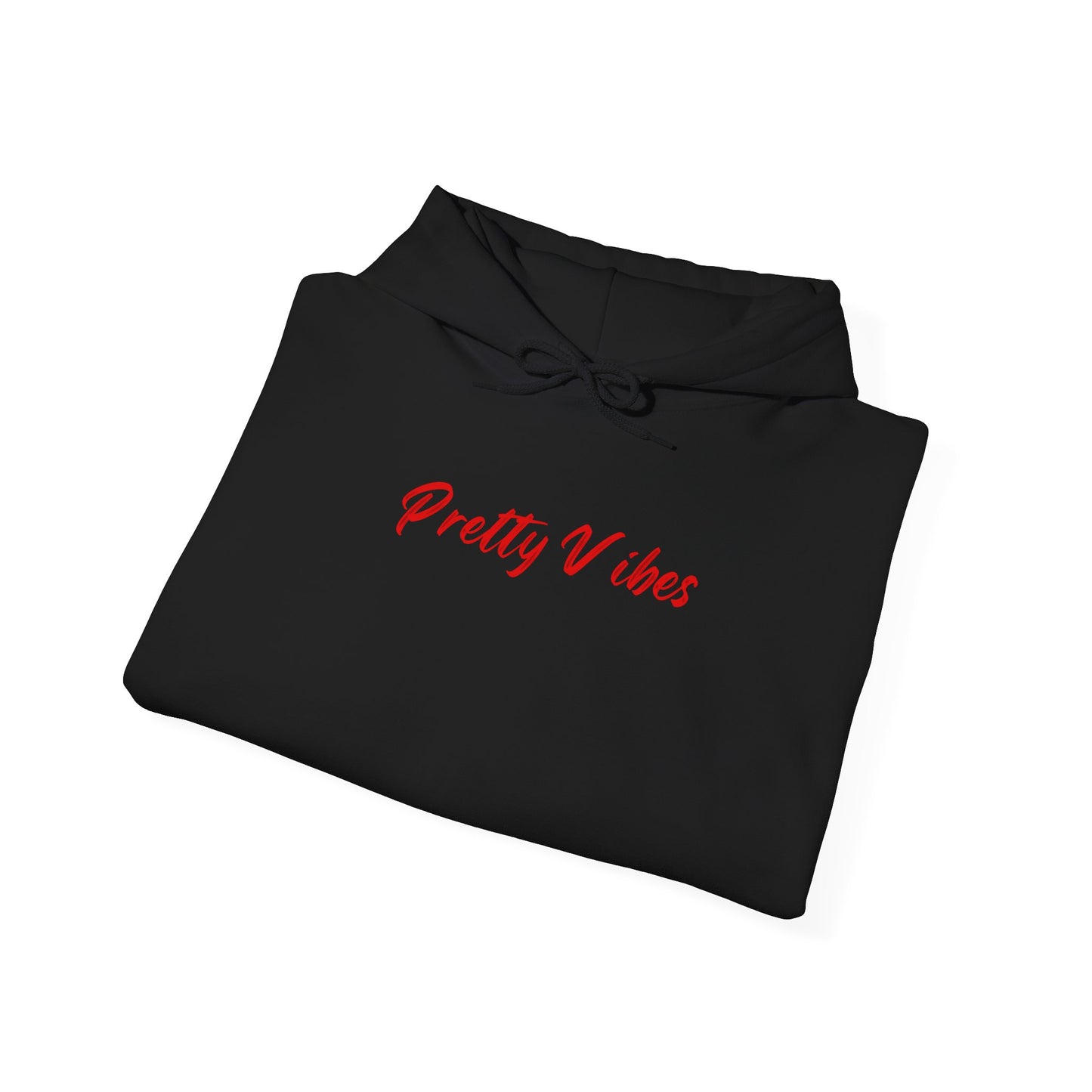 RED PRETTY VIBES HOODIE