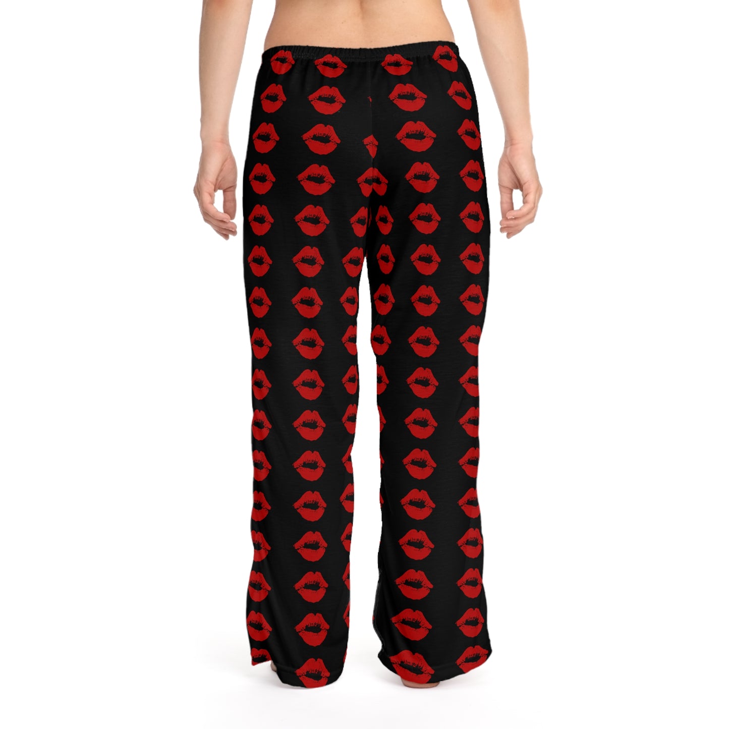 RED LIP  PAJAMA PANTS