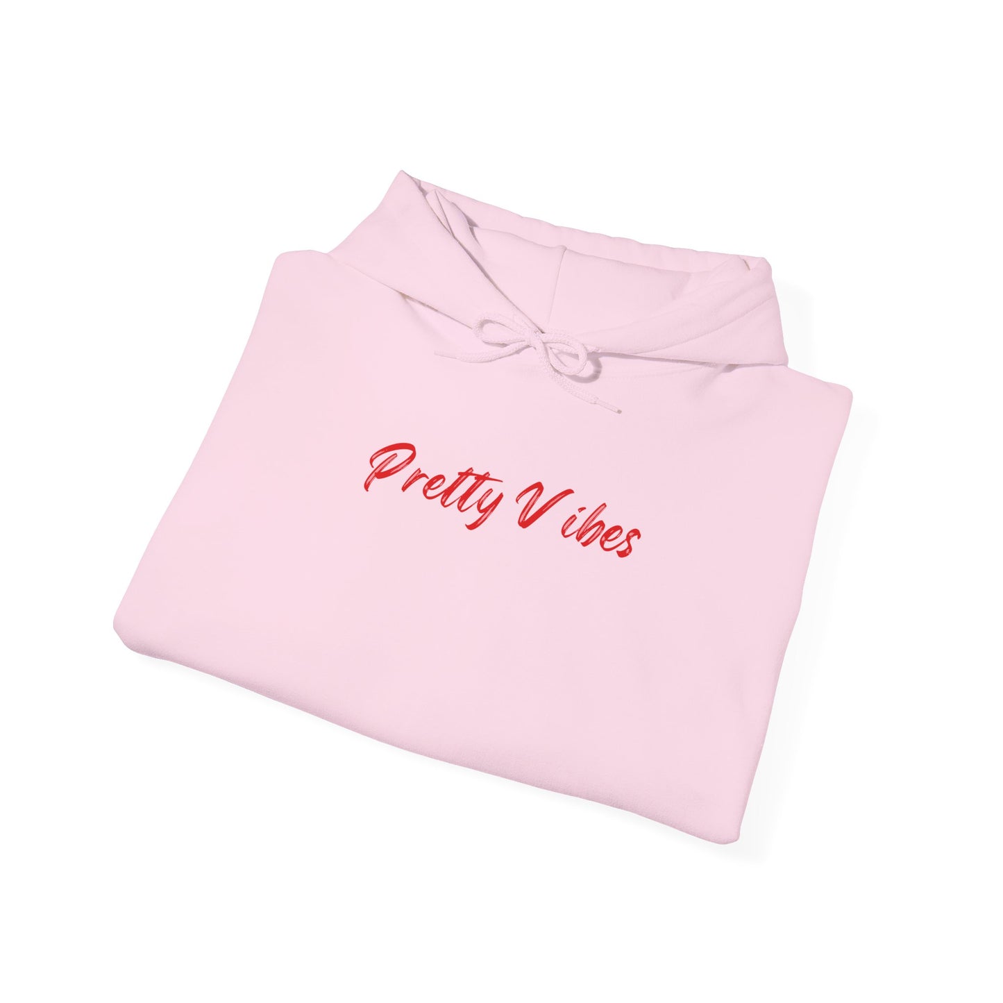 RED PRETTY VIBES HOODIE