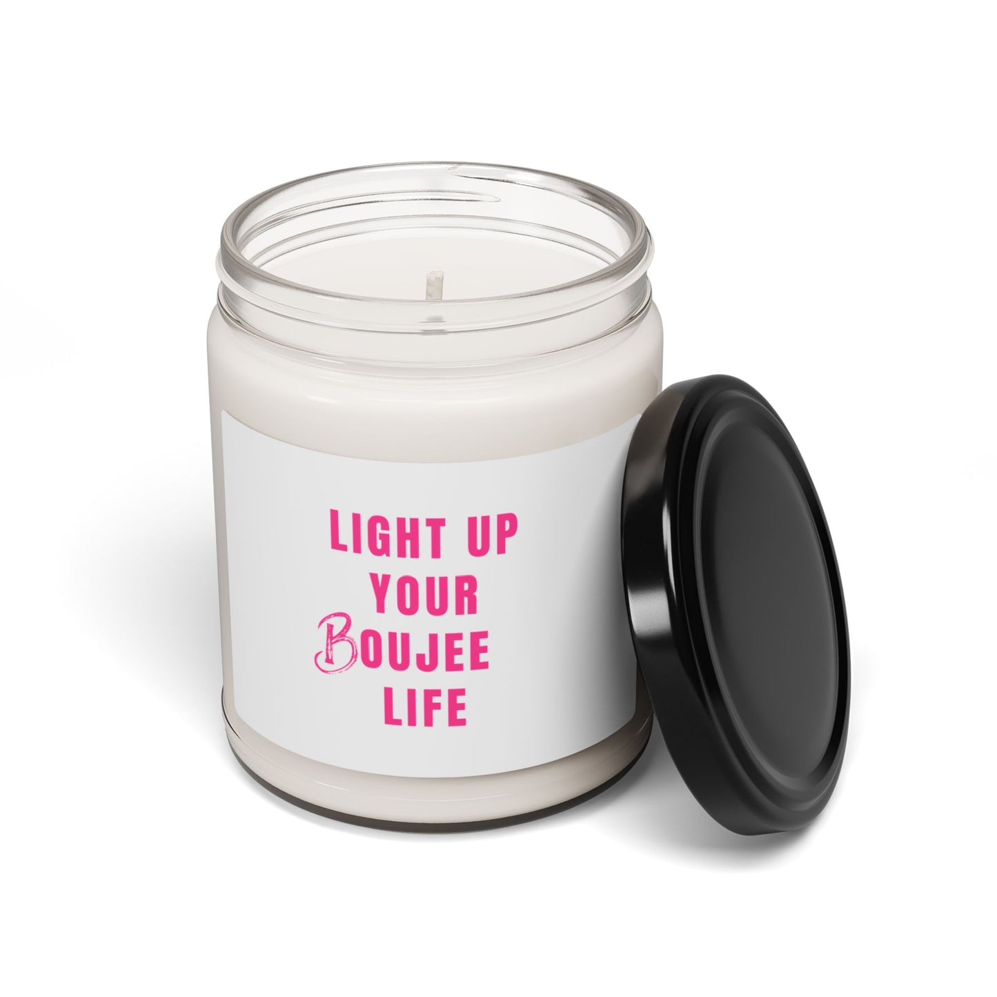 PINK LIGHT UP YOUR BOUJEE LIFE SCENTED CANDLE